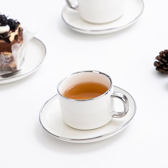 Agyiuns Tea Cups and Saucers - Image 7