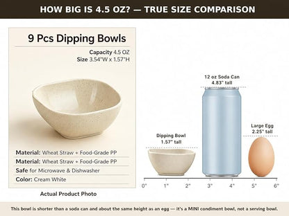Dipping Bowls, Sauce Cups, Sauce Bowls, Small Bowls - Image 2