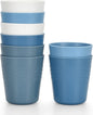 Homestockplus 8 Ounce Small Tumbler Cups, Unbreakable Drinking Cups Microwave by Homestockplus