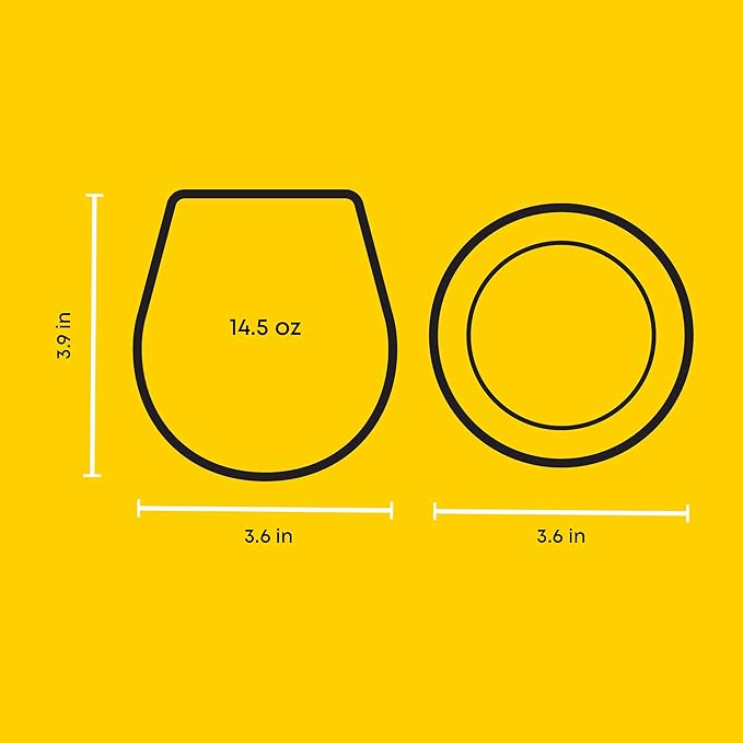 JoyJolt Spirits Stemless Wine Glasses - Image 4