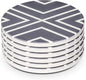 LIFVER Coasters for Drinks, Absorbent Coaster Set of 6 by LIFVER