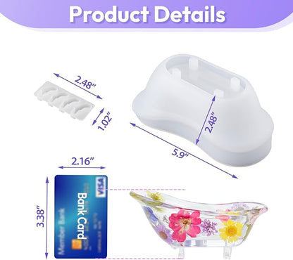 HeyClear Silicone Soap Holder Molds - Image 2