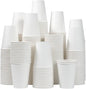 Clawsoff 300 Count 12 oz Paper Coffee Cups Disposable White Hot Coffee Cups | by BuyNow
