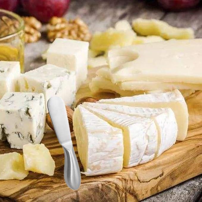 4 Pcs Stainless Steel Cheese and Butter Spreader Knives Set | Charcuterie - Image 4