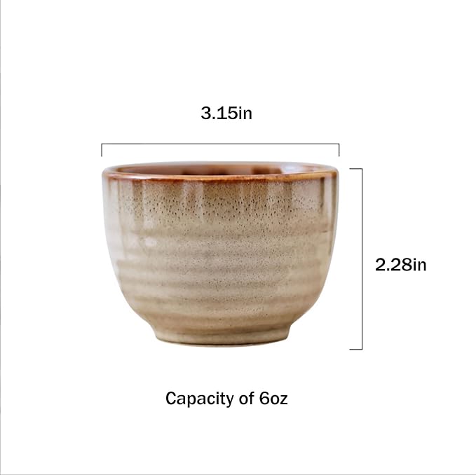Japanese Style Ceramic Tea Set, Tea Cup, Coffee Cup, Yerba Mate Set, Ceramic - Image 7