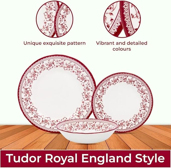 16-Piece Porcelain Dinnerware Set - Image 2