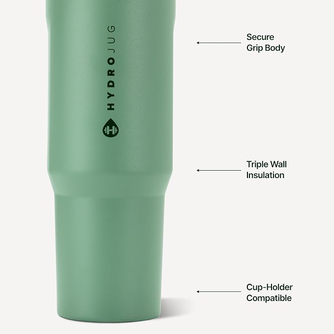 HydroJug Sport 32 oz Insulated Stainless Steel Water Bottle - Image 3