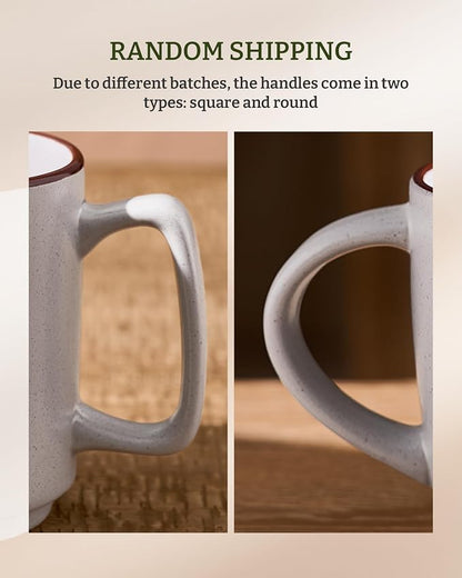 famiware Coffee Mugs Set of 4, Nebula 14oz Coffee Mugs, Ceramic Cup Set - Image 3