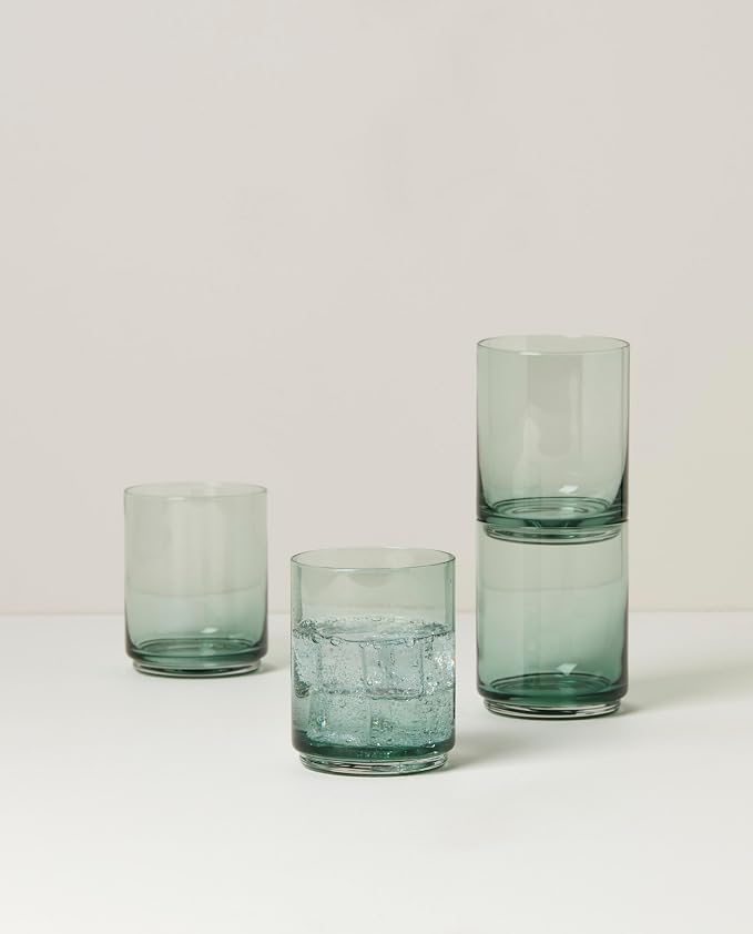 Lenox Tuscany Classics Stackable Drinkware, Dishwasher Safe, Tall Glasses - Image 3