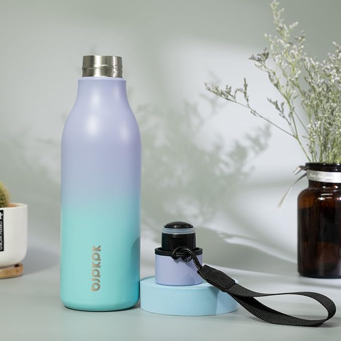 BJPKPK 18oz Insulated Water Bottle, Stainless Steel Bottle - Image 4