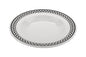 G.E.T. B-1611-X-EC Melamine Pasta Bowl with Wide Rim, 16 Ounce, Diamond Chexers (Set of 4)