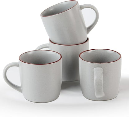 famiware Mercury Coffee Mugs 13 oz, Coffee Mugs Set of 4 by Famiware