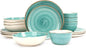 Highland 16-Piece Dinnerware Set Service by HomeVSS