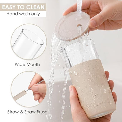 SANDJEST Glass Water Bottle - Image 3