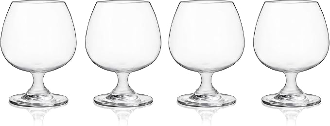 True Brandy Bourbon Whiskey Cognac Scotch Drinking Glasses, Superb Lead-Free - Image 6
