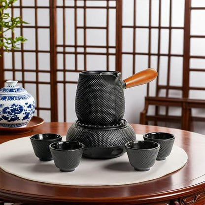Japanese Cast Iron Tea Cups, Small and Heavy Teacups - Image 2
