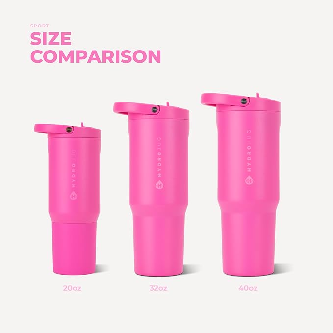 HydroJug Sport 40 oz Insulated Stainless Steel Water Bottle - Image 5
