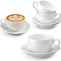 4 Set 12 oz Cappuccino Cups by Unknown