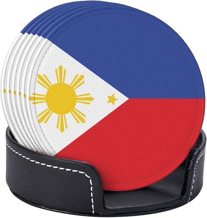 Philippine Flag Coasters for Drinks - Image 8