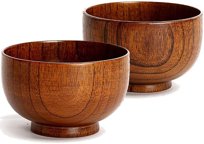 Handmade Wood Bowl, for Rice, Decoration by Cospring