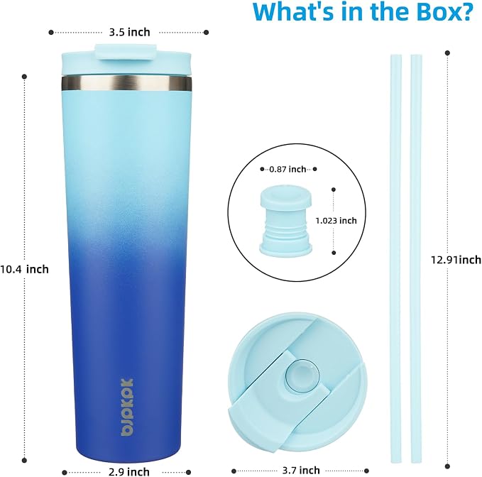 BJPKPK 34oz Coffee Tumbler - Image 2