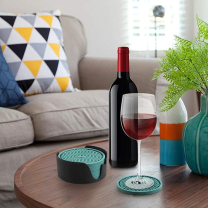 ME.FAN Silicone Coasters Thickened Drink Coasters - Image 8