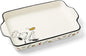 Lenox Chef Snoopy Stoneware Rectangular Baking Dish | Durable everyday use | 13 by Lenox