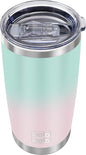 WETOWETO 20oz Insulated Stainless Steel Tumbler, Double Wall Vacuum Leak-proof by Wetoweto