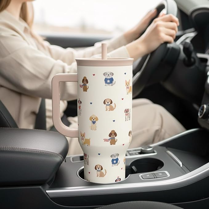 SANDJEST Dogs 40oz Tumbler - Image 6