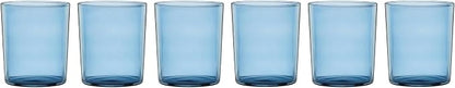 Oneida Drinkware, Stackables Blue Drinkware, 8.5 Oz & 14 Oz Capacity, Glass - Image 2