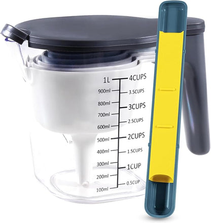 11-Pc Stackable Measuring Cups & Spoons Set by Recogwood
