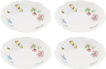 Lenox Butterfly Meadow Porcelain Fruit Bowls, gift by Lenox