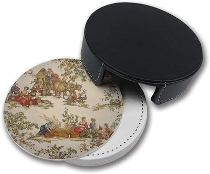 Vintage French Country Print Coasters - Image 6