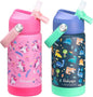 rockpapa 2 Pack Kids Insulated Water Bottle by rockpapa