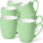 Urbanstrive 16 oz Large Coffee Mugs Set of 6 Ceramic Coffee Mug White Coffee by Urbanstrive