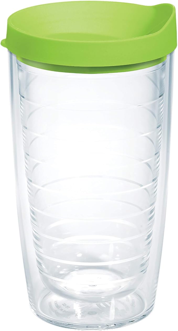Tervis Clear & Colorful Lidded Made in USA Double Walled Insulated Tumbler by TervisTumblerCompany