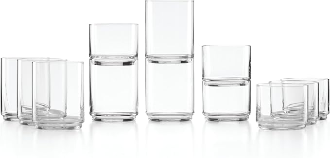 Lenox Tuscany Classics 12Pc Tall & Short Glasses by Lenox