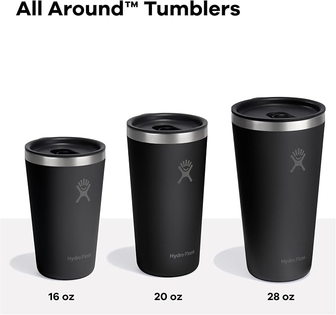 Hydro Flask All Around Tumbler Press-In Lid, Insulated Travel Mug, Stainless - Image 4