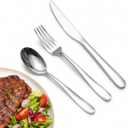 SANTUO Stainless Steel 12PCS Dinner Set combo by SANTUO