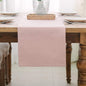 Soft Caddice Faux Linen Table Runner by NATUS+WEAVER