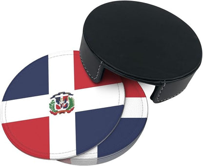 Dominican Flag Coasters for Drinks - Image 9