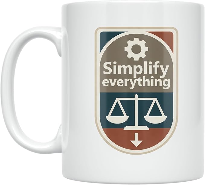 Minimalist Coffee Mug by Unknown