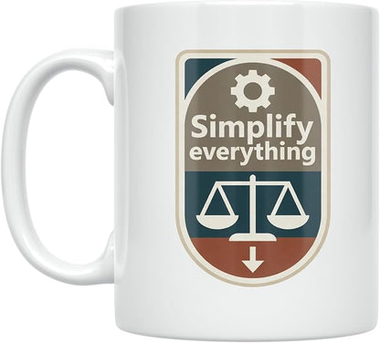 Minimalist Coffee Mug by Unknown