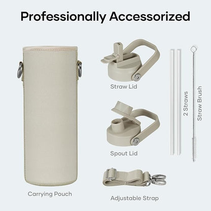 BUZIO 24 oz Insulated Stainless Steel Water Bottle - Image 6