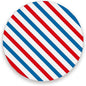 Coasters for Drinks Coaster Drink Set Decorative Coffee Table Desk Cup Mat Spring Cute Cork Bar Backing Round Home Decor Blue and Red Stripes19