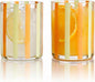 Capri Italian Design Cylindrical Tumblers, 2 Set Olive & Orange Summer Glasses by Khen