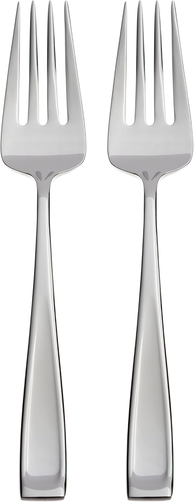 Oneida Moda 2-Piece Silverware Serving Forks, Flatware | silver, dishwasher by Oneida