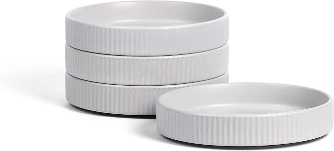Stone Lain Haven Modern Stoneware 4 Piece Pasta Bowls Sets, Dish Set by Unknown