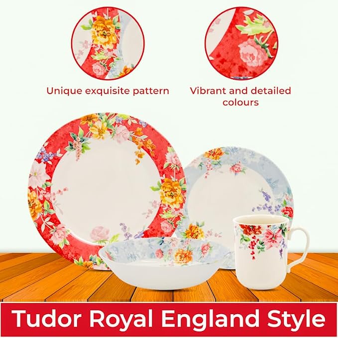 16-Piece Porcelain Dinnerware Set - Image 3