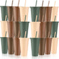 Skylety 24 Pcs Woodland Plastic Cups by Skylety